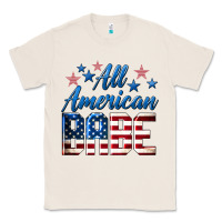 Natural All American Babe Classic Tee - LillyAllenDesigns