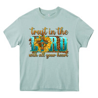 Arona trust in the lord with all your heart Heavy Core Tee - texasbilliewilder