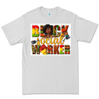Dove Grey black social worker Premium Tee - texasbilliewilder