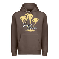 Coffee Tropical Paradise Premium Hoodie - Bettercallsaul