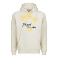 Oatmeal Heather Tropical Paradise Premium Hoodie - Bettercallsaul