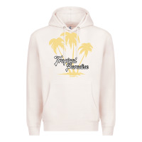 Pale Pink Tropical Paradise Premium Hoodie - Bettercallsaul