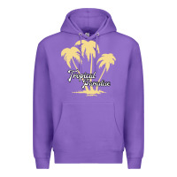 Purple Tropical Paradise Premium Hoodie - Bettercallsaul
