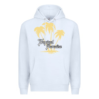 White Tropical Paradise Premium Hoodie - Bettercallsaul