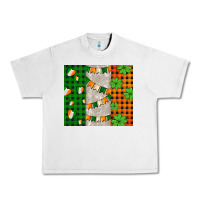 Irish Flag With Shamrocks And Heart Urban Heavy Tee | Teevron