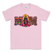 Bubblegum Pink mom our lady of guadalupe Classic Tee - Artiststas