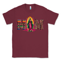 Burgundy mom our lady of guadalupe Classic Tee - Artiststas