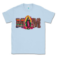 Dusty Blue mom our lady of guadalupe Classic Tee - Artiststas