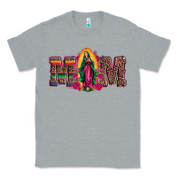 Heather Grey mom our lady of guadalupe Classic Tee - Artiststas
