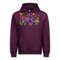 Mardi Gras Truck Urban Hoodie | Teevron