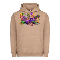Pigment Burro mardi gras truck Urban Hoodie - CowGirlArtShop