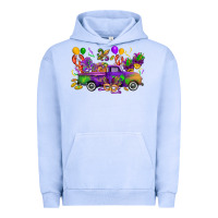 Pigment Grape Ice mardi gras truck Urban Hoodie - CowGirlArtShop