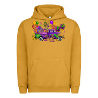 Pigment Peanut Butter mardi gras truck Urban Hoodie - CowGirlArtShop