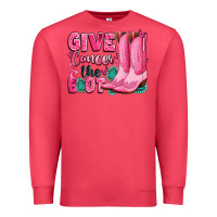 Cardinal give cancer the boot Premium Sweatshirt - LillyAllenDesigns