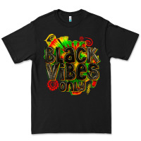 Black black vibes only Premium Tee - texasbilliewilder
