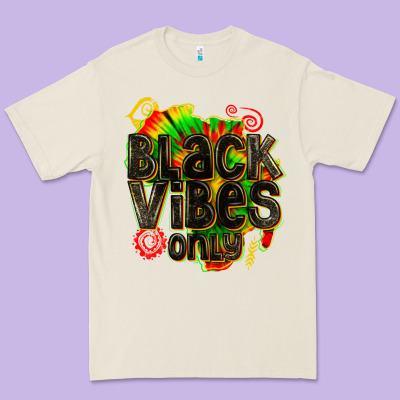 Premium Tee black vibes only