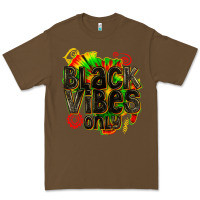 Cacao black vibes only Premium Tee - texasbilliewilder
