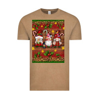 Vintage Coffee christmas gnomes Vintage Tee - Artiststas