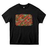 Black mexico pattern background Heavy Core Tee - Artiststas