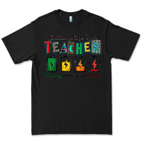 Black battery life of a teacher Premium Tee - Zillion Design Studio