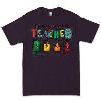 Plum battery life of a teacher Premium Tee - Zillion Design Studio