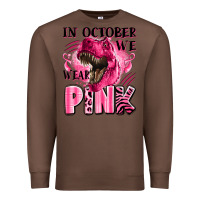 Chestnut in october we wear pink dinosaur Premium Sweatshirt - LillyAllenDesigns
