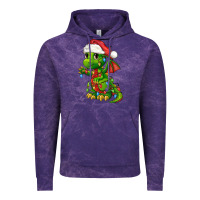 Cloud Purple Christmas Cute Dragon Vintage Hoodie - FaDigitalArtStudio