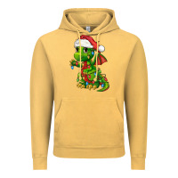 Vintage Mustard Christmas Cute Dragon Vintage Hoodie - FaDigitalArtStudio