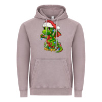 Christmas Cute Dragon Vintage Hoodie | Teevron