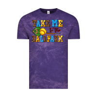 Cloud Purple take me to the ballpark softball Vintage Tee - AdoDesignShop