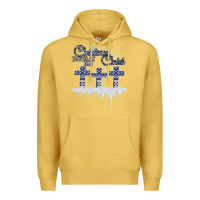 Antique Gold Christmas Christ Begins With Premium Hoodie - Bettercallsaul