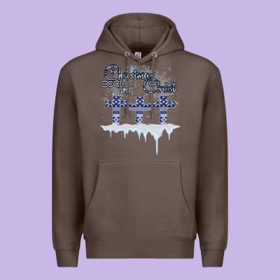 Christmas Christ Begins With Premium Hoodie Designed By Bettercallsaul