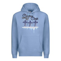 Colony Blue Christmas Christ Begins With Premium Hoodie - Bettercallsaul