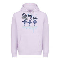 Lilac Christmas Christ Begins With Premium Hoodie - Bettercallsaul