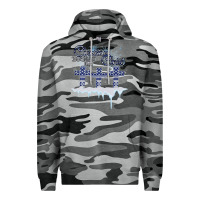 Slate Camo Christmas Christ Begins With Premium Hoodie - Bettercallsaul
