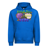 Cobalt mardi gras dude Urban Hoodie - CowGirlArtShop