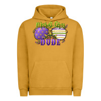 Pigment Peanut Butter mardi gras dude Urban Hoodie - CowGirlArtShop