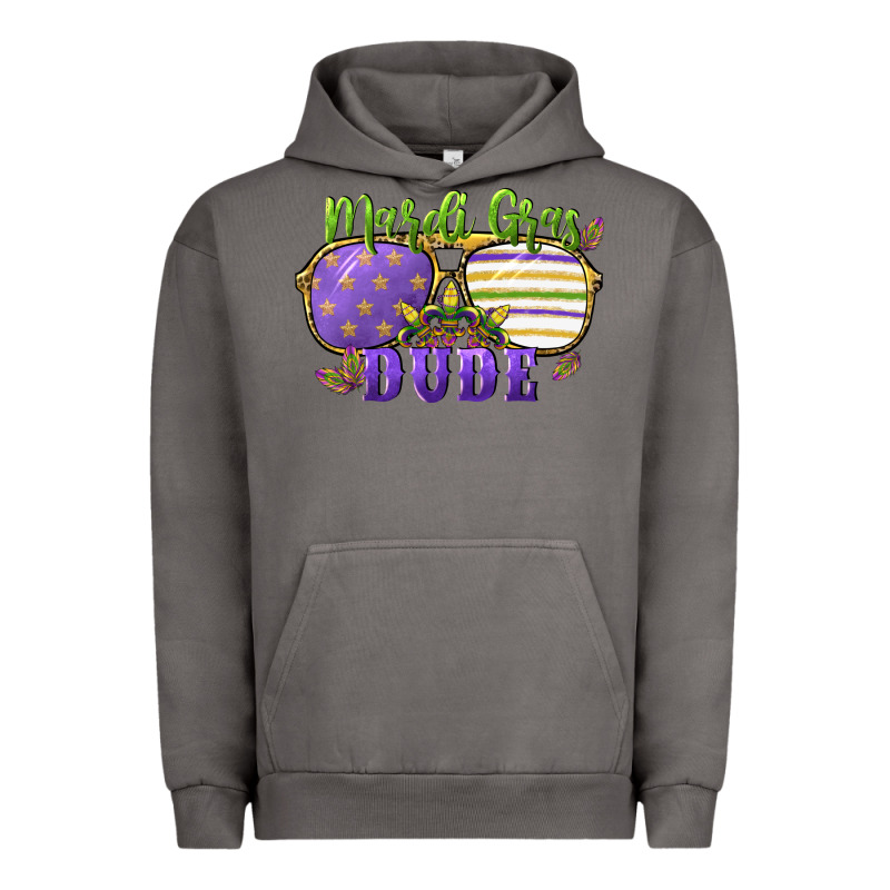 Mardi Gras Dude Urban Hoodie by CowGirlArtShop | Teevron