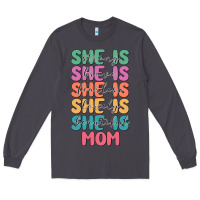 Smoke she is mom Long Sleeve Tee - JahusDesignShop