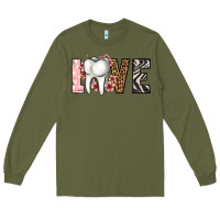 Army Green love dentist life Long Sleeve Tee - Jasminsmagicworld