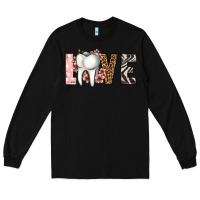 Black love dentist life Long Sleeve Tee - Jasminsmagicworld