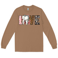 Toasted Coconut love dentist life Long Sleeve Tee - Jasminsmagicworld