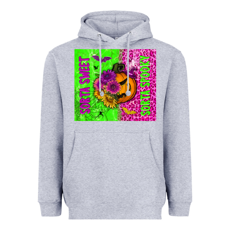 Sorta Sweet Sorta Spooky Tumbler Heavyweight Hoodie by BundleAndBundleShop | Teevron