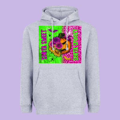 Sorta Sweet Sorta Spooky Tumbler Heavyweight Hoodie Designed By Bundleandbundleshop