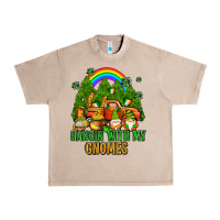 French Oak hangin with my gnomes with rainbow Urban Heavy Tee - AdoDesignShop