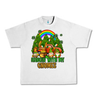 Lunar Rock hangin with my gnomes with rainbow Urban Heavy Tee - AdoDesignShop