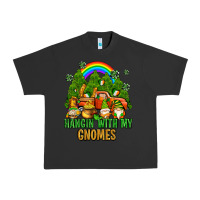 Pigment Black hangin with my gnomes with rainbow Urban Heavy Tee - AdoDesignShop