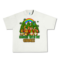 Pistachio hangin with my gnomes with rainbow Urban Heavy Tee - AdoDesignShop