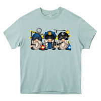 Arona police gnomes Heavy Core Tee - Zillion Design Studio