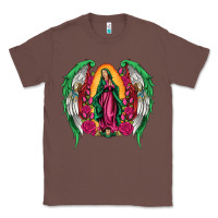 Chestnut mexican flag wings our lady of guadalupe Classic Tee - Artiststas